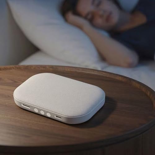 Cuifati Pillow Speaker for Sleeping Bone Conduction Bluetooth Pillow Speaker with Dual Speakers 3D Surround Sound Bluetooth 6.0 20H Playback for Home Travel Comfort — view 8