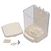 CoZroom Wall-Mount Liquid Wall Soap Dispenser Shampoo Lotion for Bathroom Shower Restroom (White)