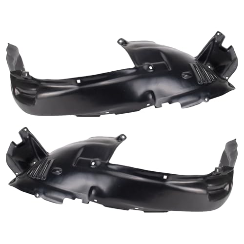 Image of TRQ Driver and Passenger Side Inner Fender Liner Set Compatible with 2003-2009 Lexus GX470
