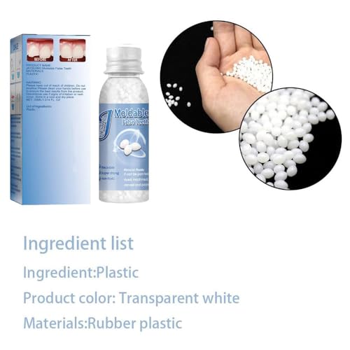 image for SHxxyljh Tooth Repair Kits,2Pcs 30ml Dental Repair Denture Repair Bead