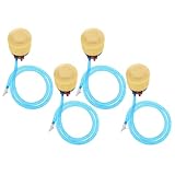 MAGICLULU Fußpumpe 5 Stück Tragbare Ballpumpe für Aufblasbare Schlauchboote Luftbetten und Ballons Praktisch für Freizeit und Sport