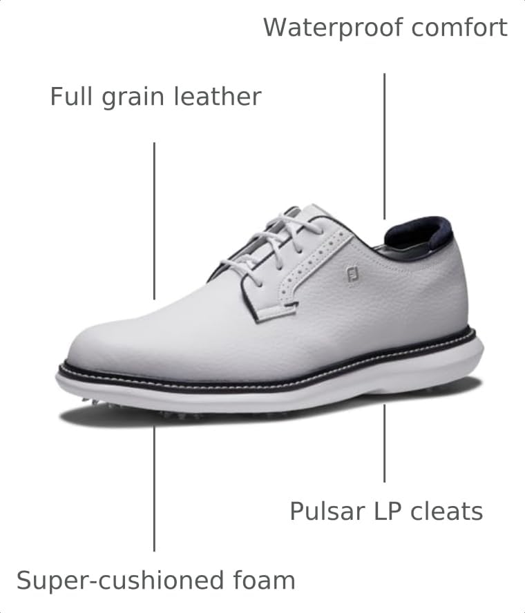 Image of FootJoy Men's Traditions Blucher Golf Shoe