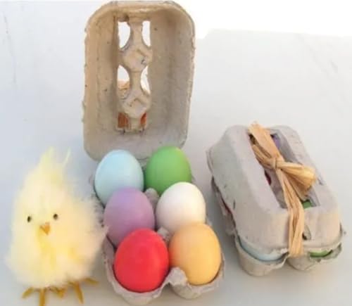 Boîte d'œufs savons artisanal cannelle, une idée cadeau originale et parfumée
