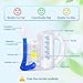 Incentive Spirometer Adult,Breathing Exercise Device Lung Trainer Respiratory Strengthener
