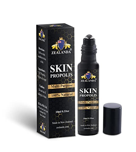 ZEALANDA Skin Propolis, Multi Purpose 100% Natural No Alcohol Treatment for Acne, Pimple, Eczema, Callus, Sunspot,Skin Rash, Insect Bites, Cuts & Wounds. Made & Packed in New Zealand