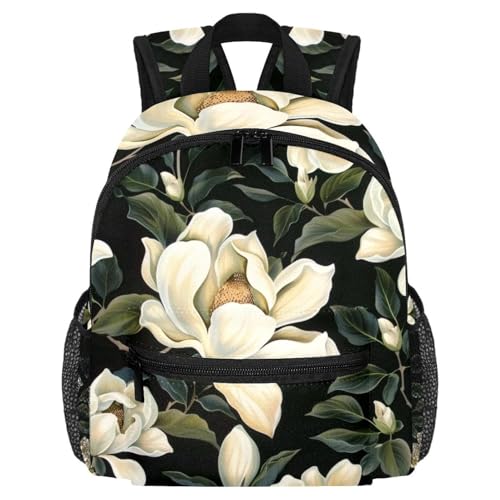 Sac à dos enfant motif fleurs multicolores pour l'école et les sorties