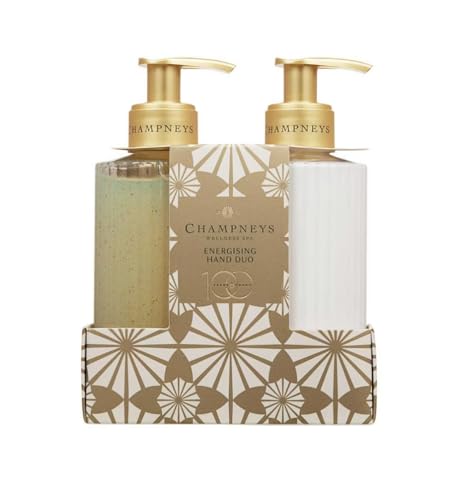 Exclusive New Set of 2 Champneys Citrus Blush Enlivening 1x Hand Wash 250ml & 1x Hand Lotion 250ml- Champneys Gift Set for Women