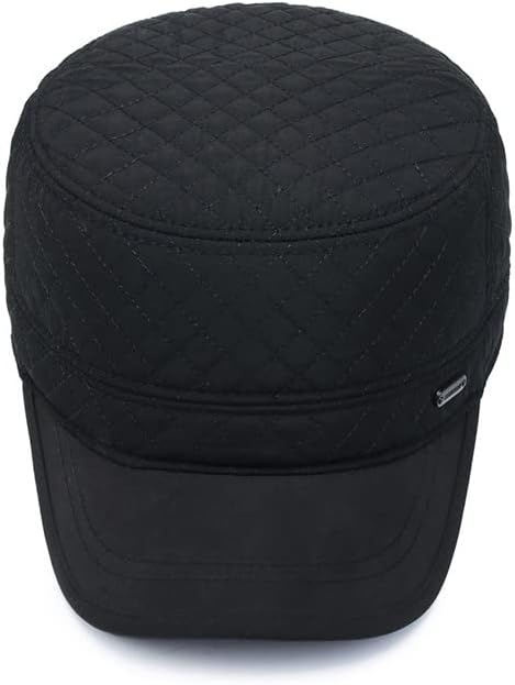 FASHIXD Winter Hats with Earflaps for Men Military Cadet Hat Baseball Cap Hunting Trapper Hat for Cold Weather - Image 5