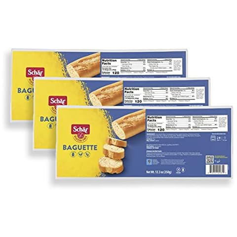 Schar - Baguette - Certified Gluten Free - No GMO's, Lactose, Wheat or Preservatives - (12.3 oz) 3 Pack Cover