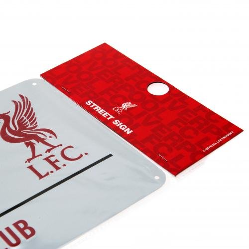 Liverpool F.C. Oficjalny produkt Znak uliczny