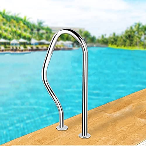 Barandilla para piscina de acero inoxidable para borde miniatura 1