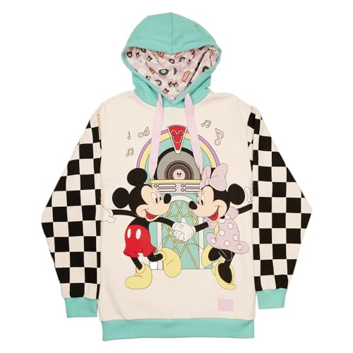 Sweat à capuche Disney Mickey et Minnie pour célébrer la magie des rendez-vous amoureux
