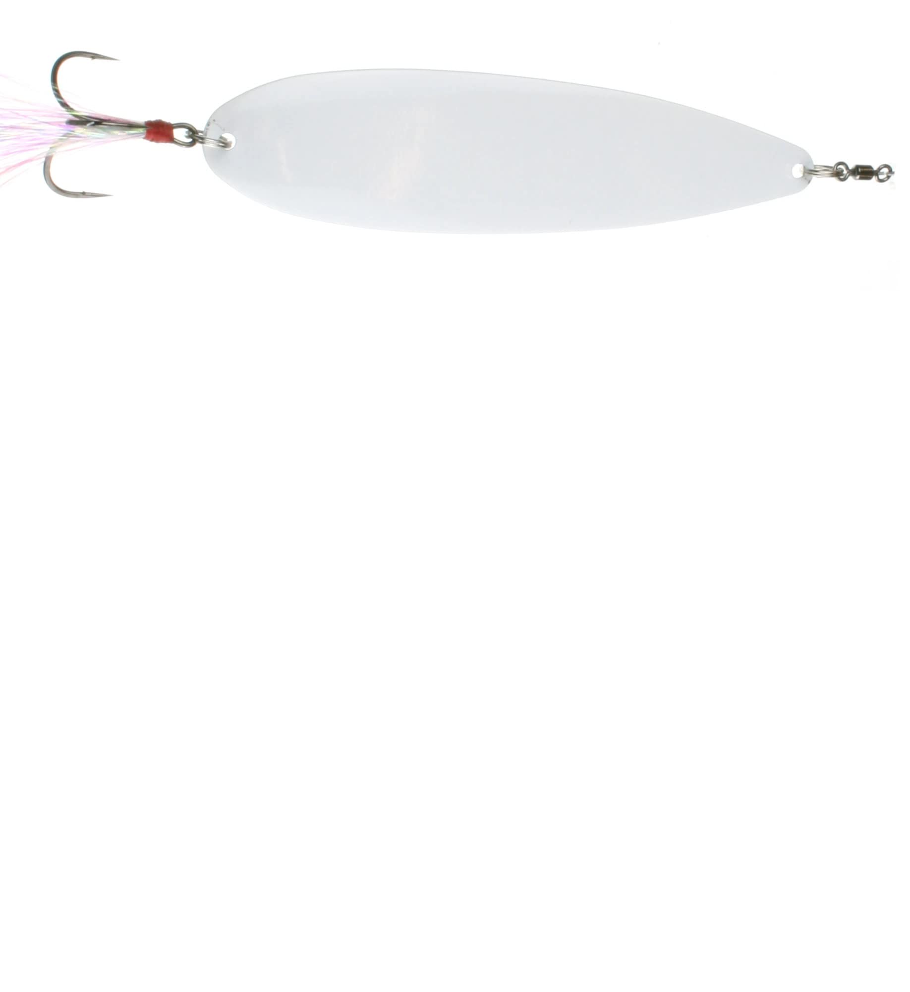 Ben ParkerMagnum Flutter Spoon, 8", 3.5oz Salt & Fresh Water Flutter Spoon (Snow)