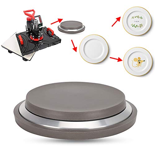 Ladieshow Heat Press Machines, Heat Press Platen Plate Double Side 3.7/5.1Inch Hot Stamping Machine Accessories #TOP4