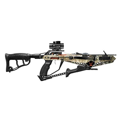 Viking Razorback Compact Crossbow Package with Crank Cocking Lever, Quick Breakdown, 240 Feet
