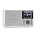 Produktbild auna IR-160 Internetradio mit WLAN - MP3/WMA-fähiger USB-Port, AUX-Eingang, Netzwerk-Streaming, 2.8" TFT-Display, integrierte Lautsprecher, Fernbedienung, weiß