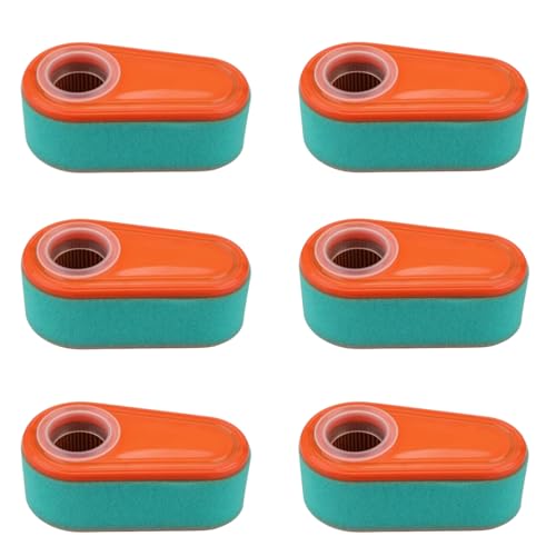 (6-PACK) 795066 Air Filter Suitable Replaces Briggs Stratton Toro Timemaster 21199 20199 20200 21200 Parts BS 800 800E 825E 850E 775EX 850 775 875EX Series Engine HU775H HU775AWD