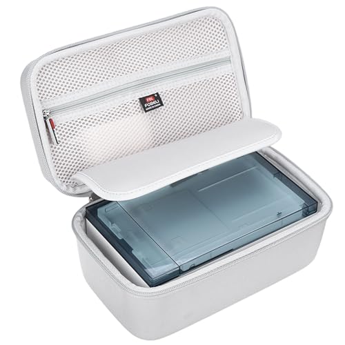 FBLFOBELI EVA Hard Storage Case Compatible with Liene M100 4x6'' Photo Printer, Portable Travel Protective Bag (Case Only) (Gray)