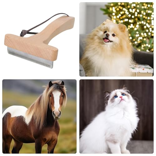Escova Para Remoção De Pelos De Cavalos - Pente Para Pelos De Cães Antidesprendimento | Escova Antif