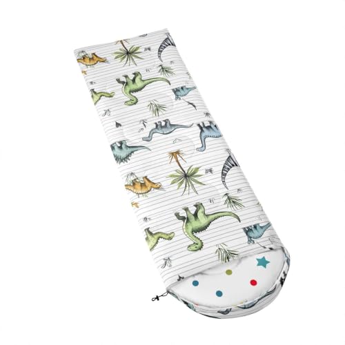 Feelyou Kids Dino Camping Sleeping Bag miniatura 3