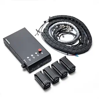 Genmitsu Close-Loop Stepper Motor Set for PROVerXL 4030, 4PCS 60-100 Closed Loop Stepper Motors with Chain Cables and GRBL Control Box Upgrade Kit