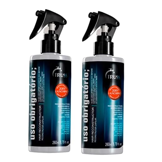 Truss Kit 2 Uso Obrigatório 260ml Tratamento Reconstrutor e Finish