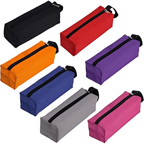 Daijianbin Bolsa de herramientas impermeable de 7 piezas con cremallera, bolsa de herramientas, duradera, 25 x 8,5 x 7 cm