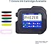 Phezer Portable Mini Handheld Inkjet Printer PC98 for Flat and Curved Surface, with Touch Screen Quick-Drying Ink Cartridge, 0.5