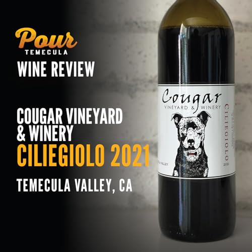 Review: Cougar Vineyards Ciliegiolo 2021 (Temecula Valley)
