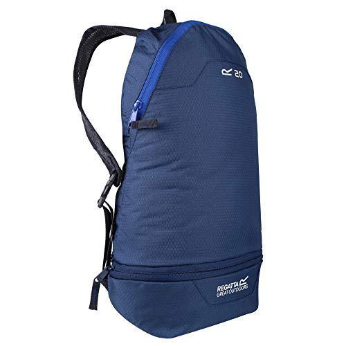 Regatta Packaway Hippack Backpack (One Size) (Dark Denim/Nautical Blue)