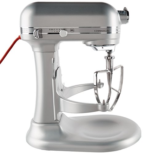 KitchenAid KSM8990NP 8-Quart Commercial Countertop Mixer, 10-Speed, Gear-Driven, Nickel Pearl