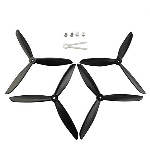 HONGYI Propeller 4 Pcs Propeller For Hubsan H501S MJX B3 B2 B2C B2W Bugs 3 Bugs 2 RC Quadcopter Drone Accessories (Color : White)