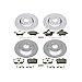 Power Stop ESK637 Front and Rear Euro-Stop Brake Kit