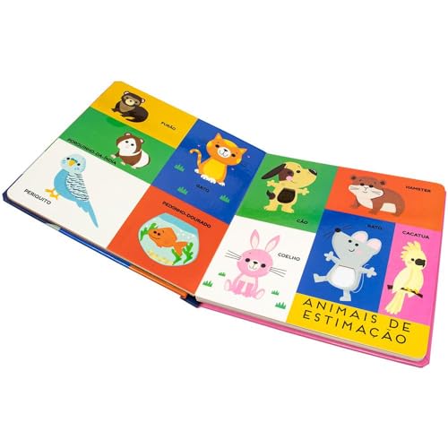 100 Primeiras Palavras - Toque e Sinta: Animais Grandes & Pequenos