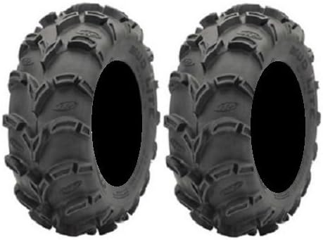 Pair of ITP Mud Lite XL (6ply) ATV Tires 25x8-12 (2)