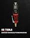 KS Tools 515.5520 3/8-Inch SlimPOWER Mini Compressed Air Drill 7.000rpm