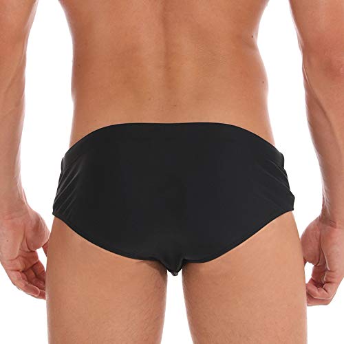 Ecgk Swim Briefs For Men(Black, Small) #TOP2