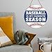 HSNBT Baseball Front Door Decor, Baseball Sign Decor for Boys Room Porch Door Sport Wall Hanging Signs Decorations Gift for Baseball Player Boy Kid Lover Fan, Baseball Is My Favorite Season