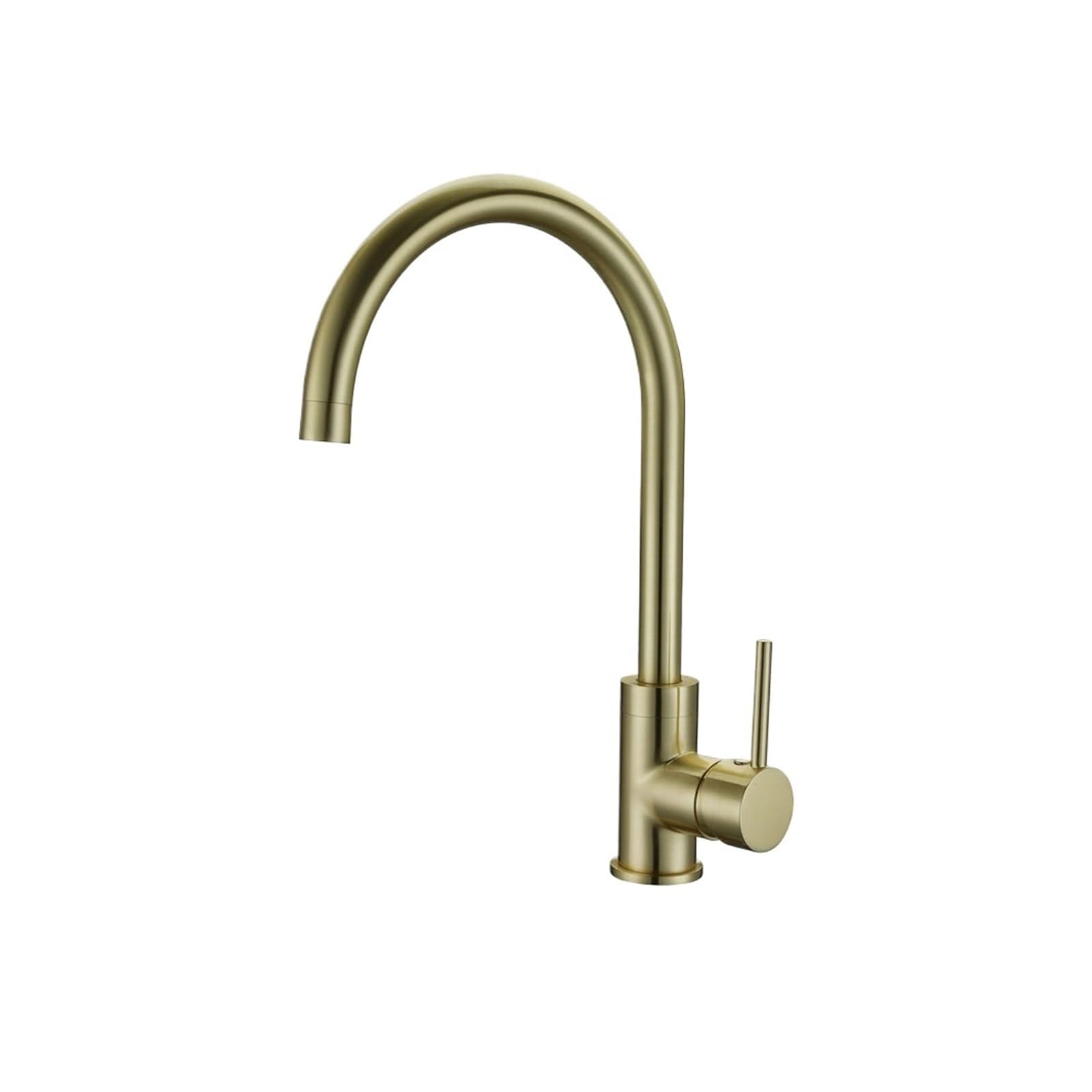 Robinet d'évier à poignée unique avec buse rotative 360 pour eau chaude froide