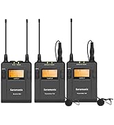 Amazon.co.jp: Saramonic UwMic9 KIT2 UHF ワイヤレスマイクSLR