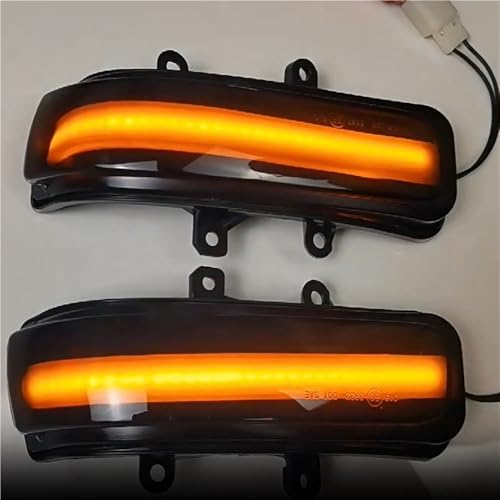 Intermitente espejo lateral dinámico con efecto secuencial para Alphard 5