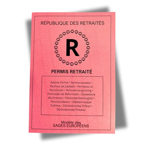 Permis Retraité : Idée Cadeau Idéale pour Fêter la Retraite
