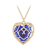 Xmiral Couples and Modern Necklace Bleu Rouge Have Love Matching Must Popular Colliers et pendentifs Assortis Présentoir Chaîne Bijoux Chaîne Bijoux