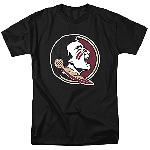 FSU Seminoles Florida State University Official Distressed Primary Unisex Adult T-Shirt, Florida State University, X-Large