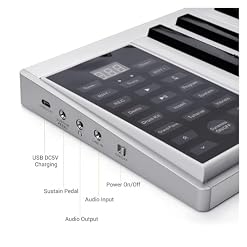 Clavier De Piano Électronique Numérique À 61 Touches, Sortie 128 Tons, 128 Rythmes, 14 Chansons De Démonstration, Enregistrement Et Lecture - Les Beatles, Paul McCartney, John Lennon, RIngo Starr, George Harrison Clavier De Piano Électronique Numérique À 61 Touches, Sortie 128 Tons, 128 Rythmes, 14 Chansons De Démonstration, Enregistrement Et Lecture – Image 7