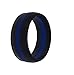 Thin Blue Line Silicone Wedding Ring Band Flexible Hypoallergenic Active Wear for on duty or active life styles Law Enforcement (11)