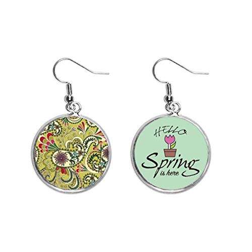 Pendientes de primavera para eventos de día y paseos bajo el sol
