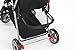 Kolcraft Cloud Plus Lightweight Easy Fold Compact Toddler Stroller and Baby Stroller for Travel, Large Storage Basket, Multi-Position Recline, Convenient One-hand Fold, 13 lbs - Fire Red