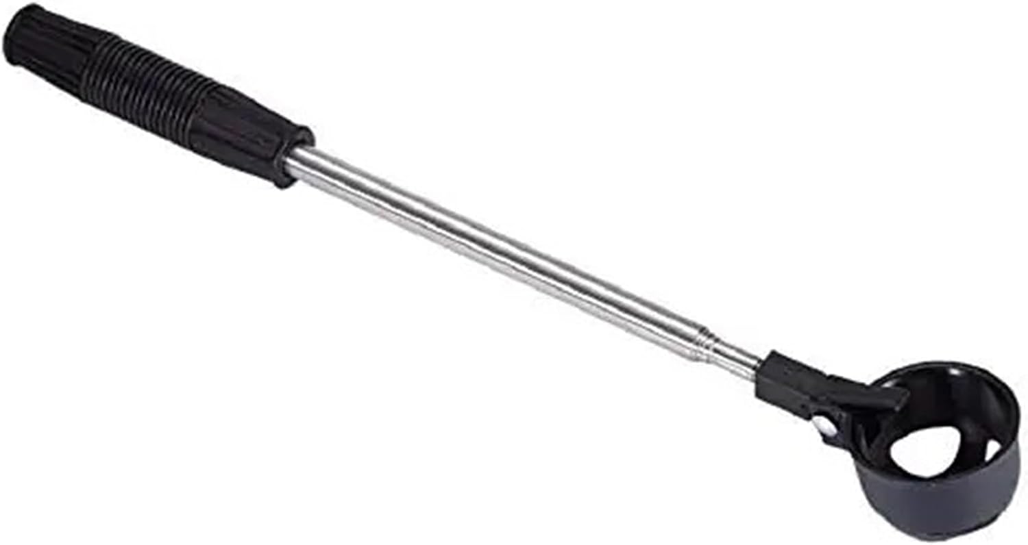 Golf Ball Retriever 4pcs Golf Ball Retrievers On-Course Accessories Portable Stainless Steel Shaft Catcher