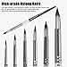 Round Pointed Tip Paint Brushes Set, 6 Pcs Artist Paintbrushes for Acrylic Oil Watercolor Gouache Painting, Premium Nylon Hair Art Paint Brush for Beginners and Professionals